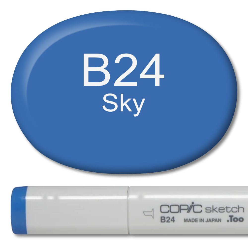 Copic Sketch Marker - B24 Sky - Honey Bee Stamps