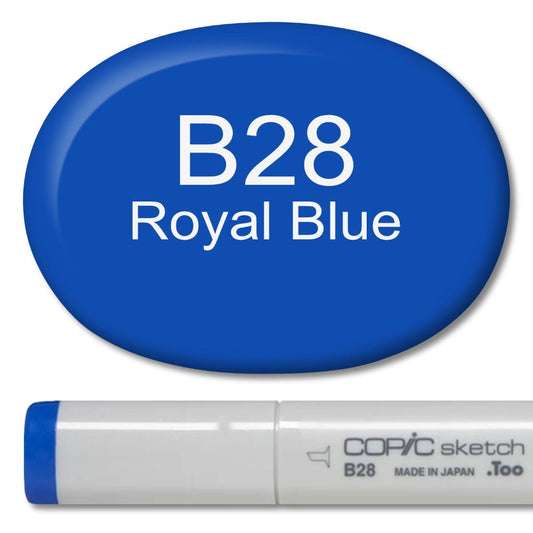 Copic Sketch Marker - B28 Royal Blue - Honey Bee Stamps