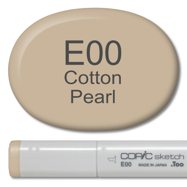 Copic Sketch Marker - E00 Cotton Pearl – Honey Bee Stamps