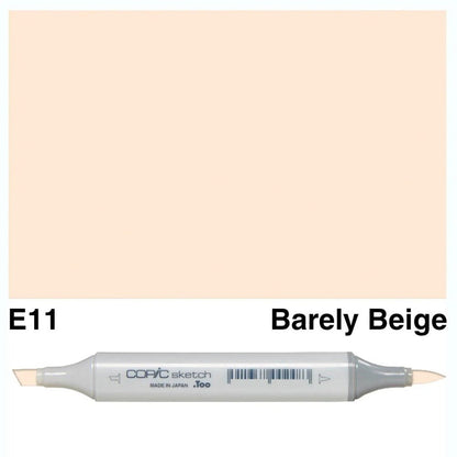Copic Sketch Marker - E11 Barley Beige - Honey Bee Stamps