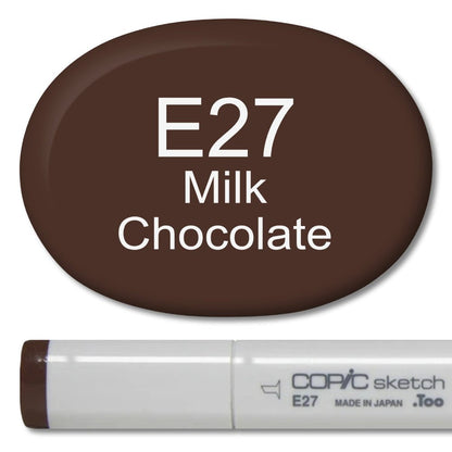Copic Sketch Marker - E27 Milk Chocolate - Honey Bee Stamps