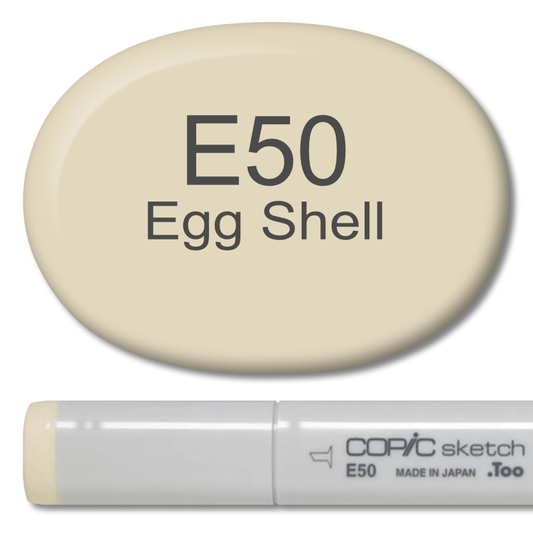 Copic Sketch Marker - E50 Egg Shell - Honey Bee Stamps