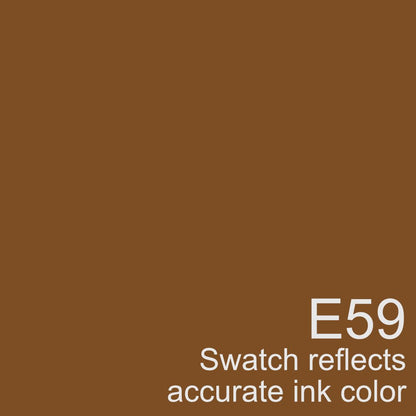 Copic Sketch Marker - E59 Walnut - Honey Bee Stamps