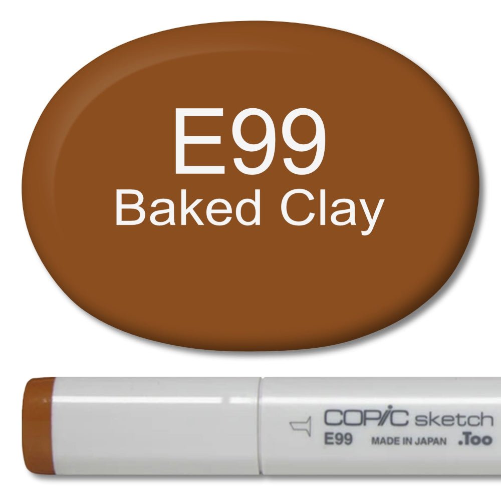 Copic Sketch Marker - E99 Baked Clay - Honey Bee Stamps
