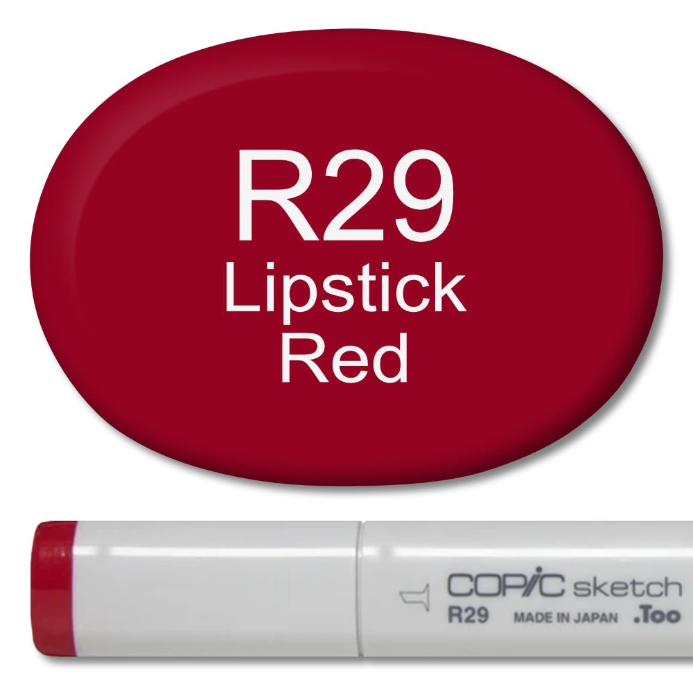 Copic Sketch Marker - R29 Lipstick Red - Honey Bee Stamps