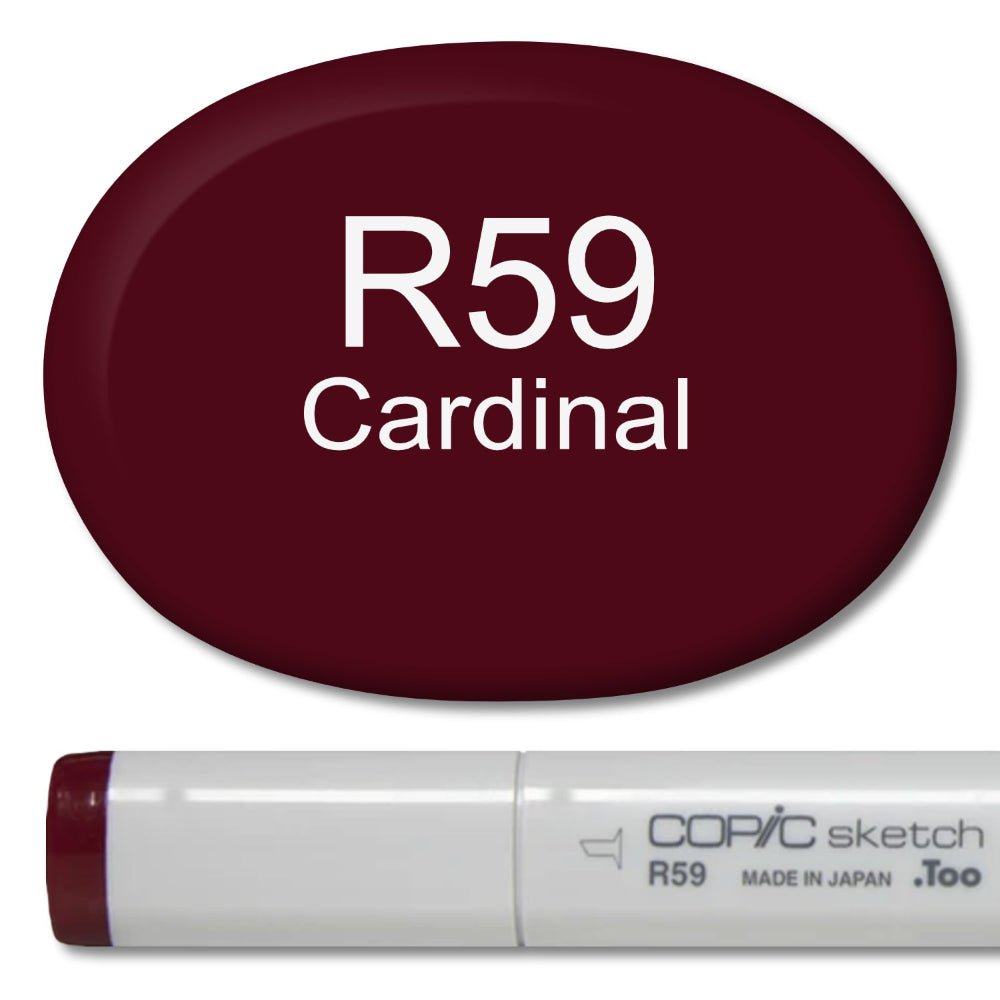 Copic Sketch Marker - R59 Cardinal - Honey Bee Stamps