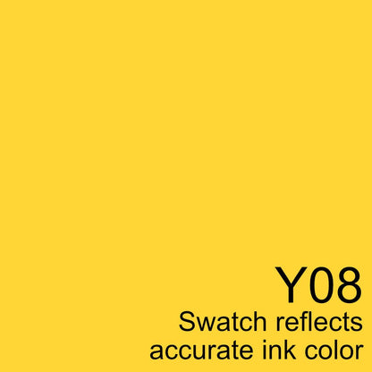 Copic Sketch Marker - Y08 Acid Yellow - Honey Bee Stamps