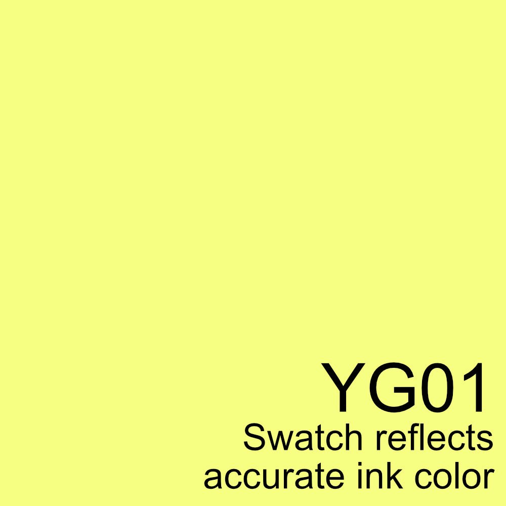 Copic Sketch Marker - YG01 Green Bice - Honey Bee Stamps