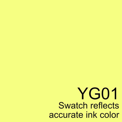 Copic Sketch Marker - YG01 Green Bice - Honey Bee Stamps