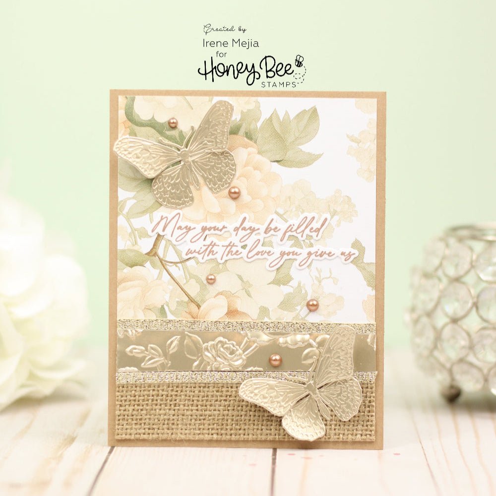 Cottage Countryside Paper Pad 6x8.5 - 24 Double - Sided Sheets - Honey Bee Stamps