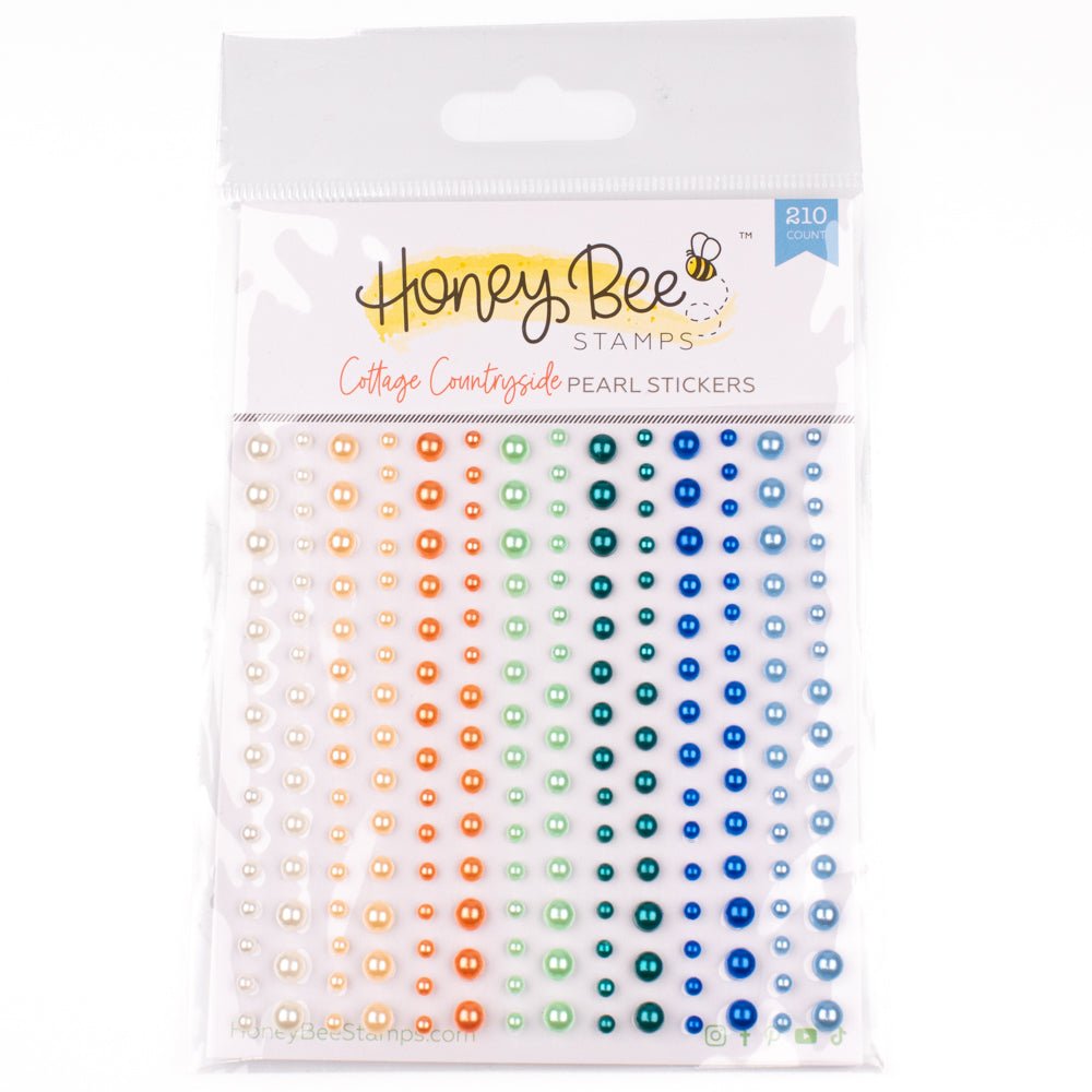 Cottage Countryside - Pearl Stickers - 210 Count - Honey Bee Stamps