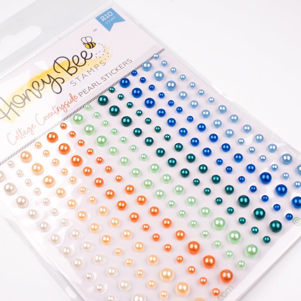 Cottage Countryside - Pearl Stickers - 210 Count - Honey Bee Stamps