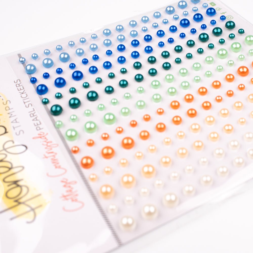 Cottage Countryside - Pearl Stickers - 210 Count - Honey Bee Stamps