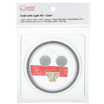 Craft with Light Kit - Color Lights - by Chibitronics - Create A Light Up Card! - Honey Bee Stamps