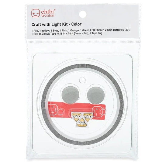 Craft with Light Kit - Color Lights - by Chibitronics - Create A Light Up Card! - Honey Bee Stamps