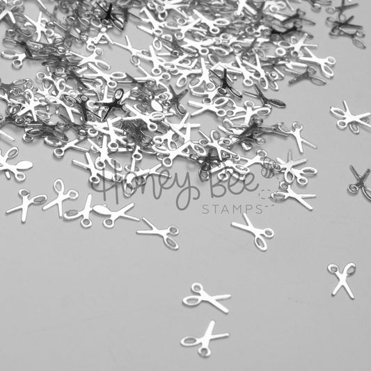 Crafty Cutters - Tiny Confetti Scissors Mix - Honey Bee Stamps