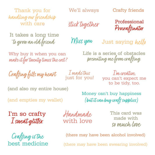 Crafty Friends - 6x6 Photopolymer Stamp Set - Honey Bee Stamps