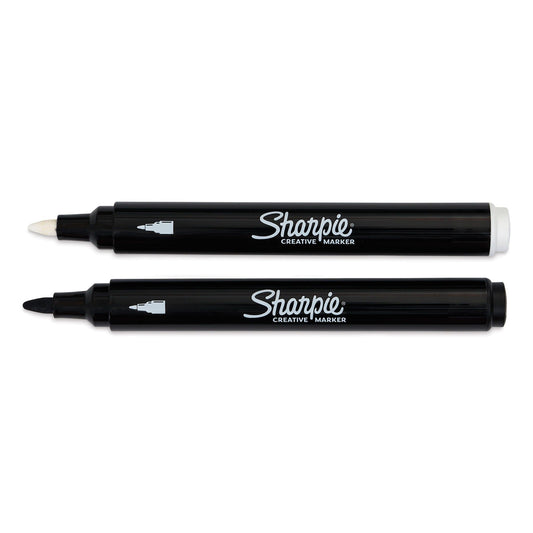 Creative Markers by Sharpie - Black and White Bullet Tip - Honey Bee Stamps