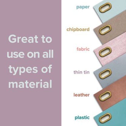 Crop - A - Dile - Oval Eyelet Punch and Setting Tool by We R Makers - Honey Bee Stamps