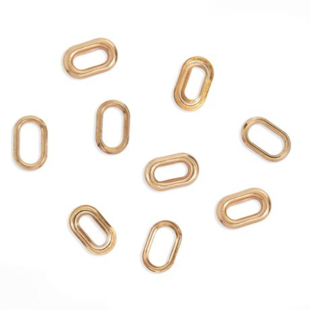 Crop - A - Dile Oval Eyelets - Gold - Honey Bee Stamps