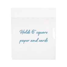 Crystal Clear Cello Bags 100 Pk - 6x6 - Honey Bee Stamps