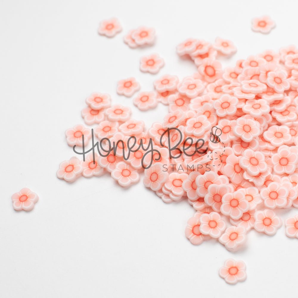 Cute Cosmos - Clay Flowers - Honey Bee Stamps