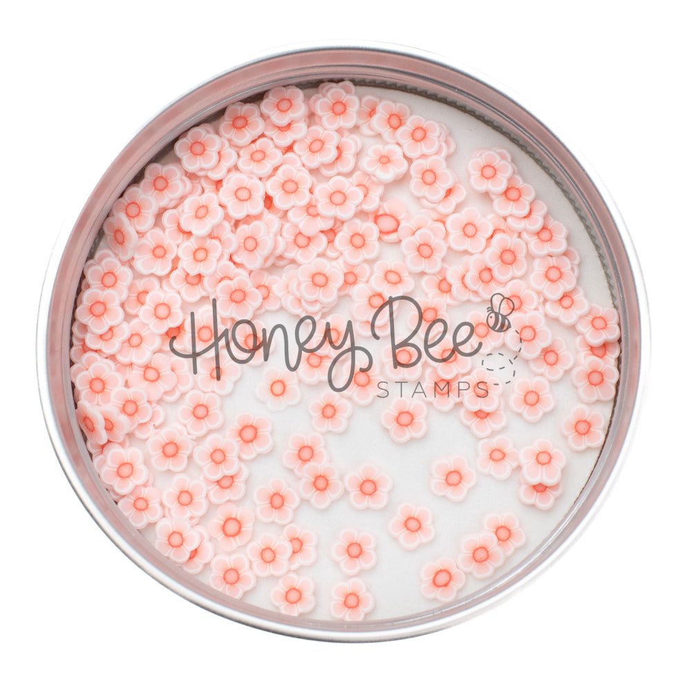 Cute Cosmos - Clay Flowers - Honey Bee Stamps