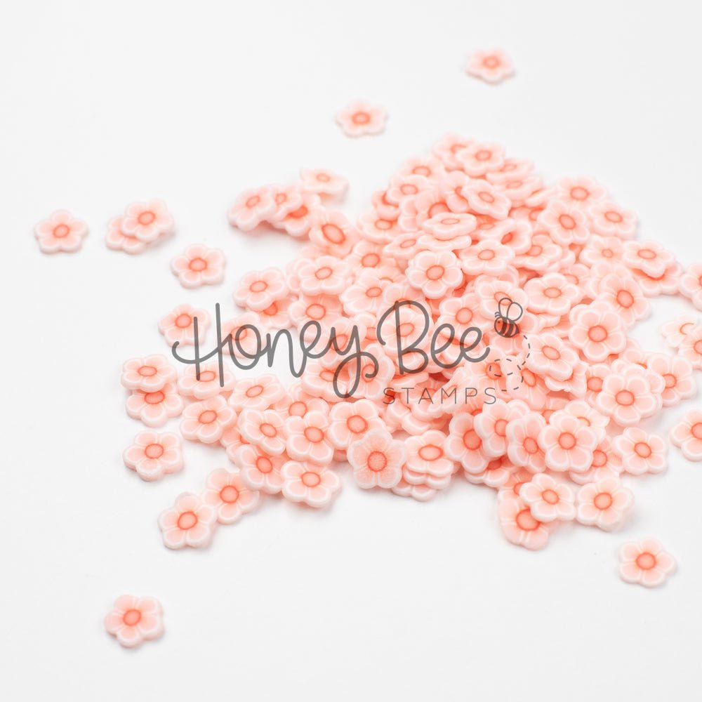 Cute Cosmos - Clay Flowers - Honey Bee Stamps
