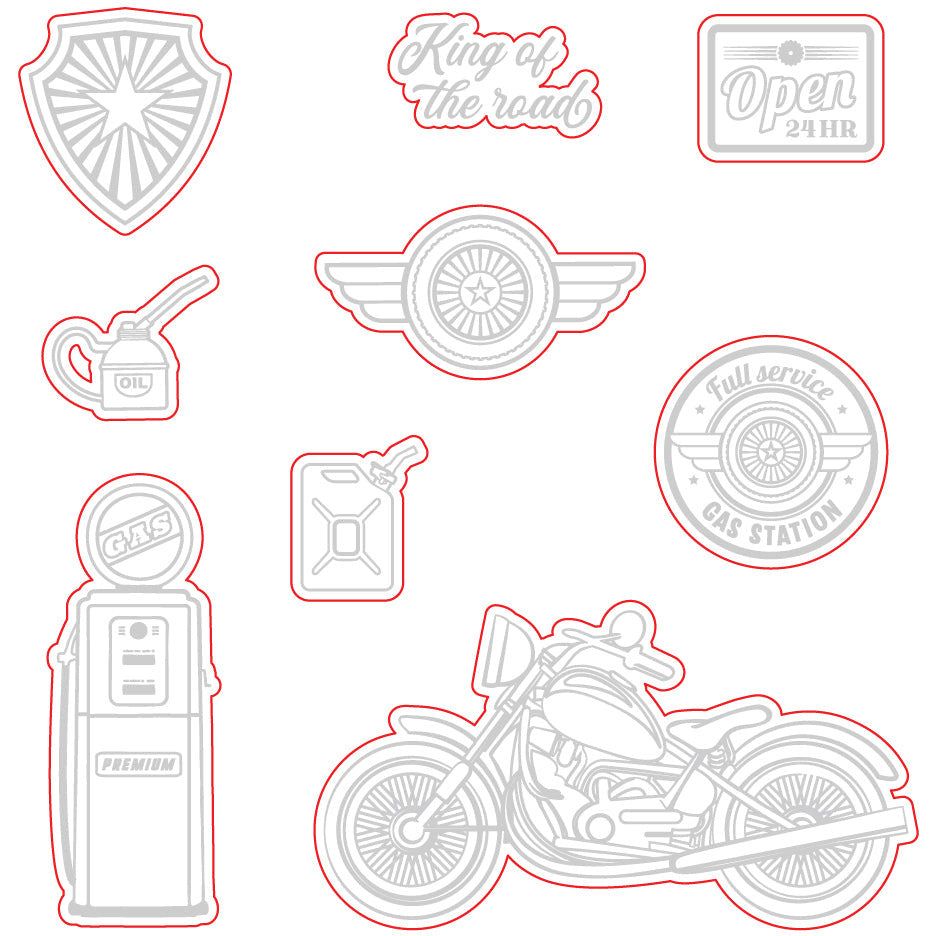 Dad's Garage - Honey Cuts - Coordinating Dies - Honey Bee Stamps