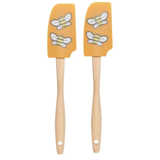 Now Designs By Danica - Mini Bee Spatulas - Set Of 2