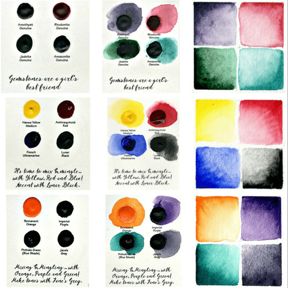 Daniel Smith Extra Fine Watercolor Confetti - 36 Dots - Honey Bee Stamps