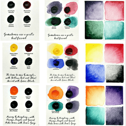 Daniel Smith Extra Fine Watercolor Confetti - 36 Dots - Honey Bee Stamps