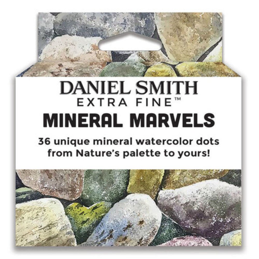 Daniel Smith Extra Fine Watercolor Mineral Marvels - 36 Dots - Honey Bee Stamps