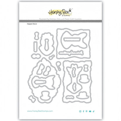 Dapper Decor - Honey Cuts Coordinating Dies - Honey Bee Stamps