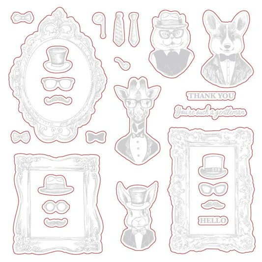 Dapper Decor - Honey Cuts Coordinating Dies - Honey Bee Stamps