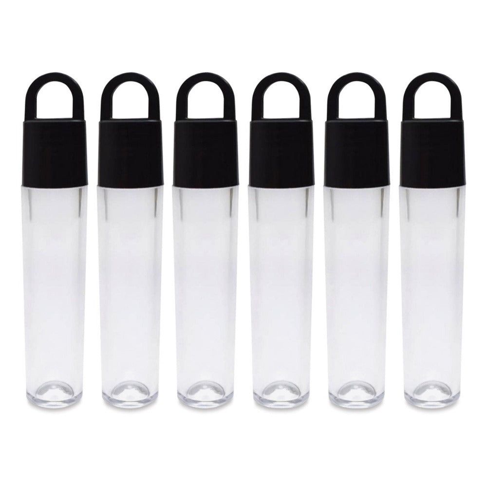 Darcie Jewelery Designer Storage Case Clear Tubes With Lids - 6 pk - Honey Bee Stamps