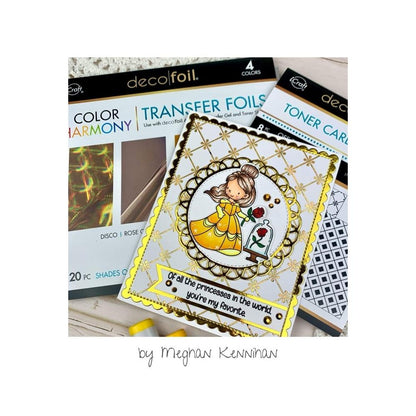 Deco Foil Color Of Harmony Transfer Foils - Shades Of Gold 20 pc - Honey Bee Stamps