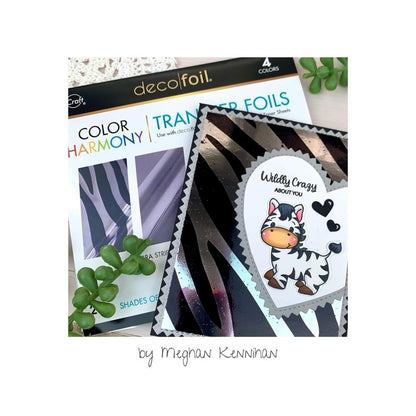 Deco Foil Color Of Harmony Transfer Foils - Shades Of Silver 20 pc - Honey Bee Stamps