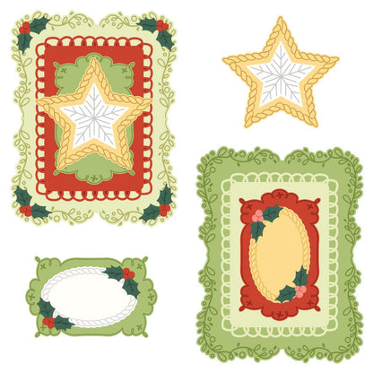 Decorative Star Layering Frames - Honey Cuts - Stand - Alone Dies - Honey Bee Stamps