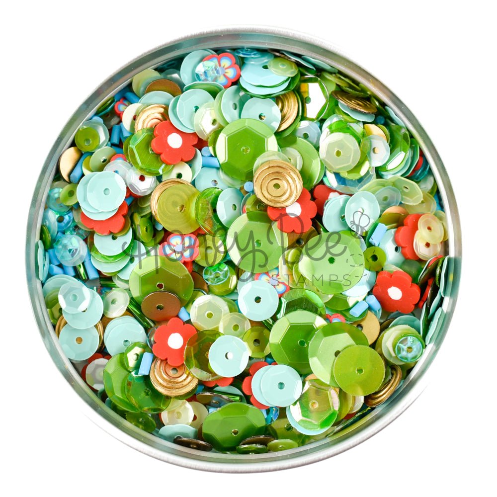 Desert Bloom - Sequin Mix - Honey Bee Stamps