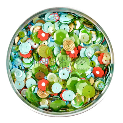 Desert Bloom - Sequin Mix - Honey Bee Stamps