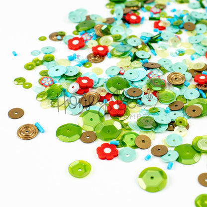 Desert Bloom - Sequin Mix - Honey Bee Stamps