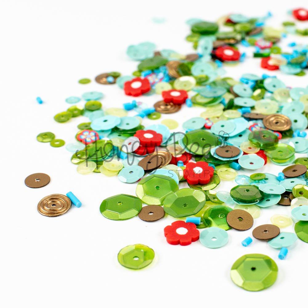 Desert Bloom - Sequin Mix - Honey Bee Stamps