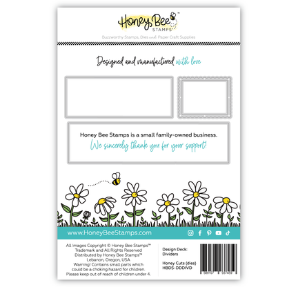 Design Deck: Dividers - Honey Cuts Stand-Alone Dies