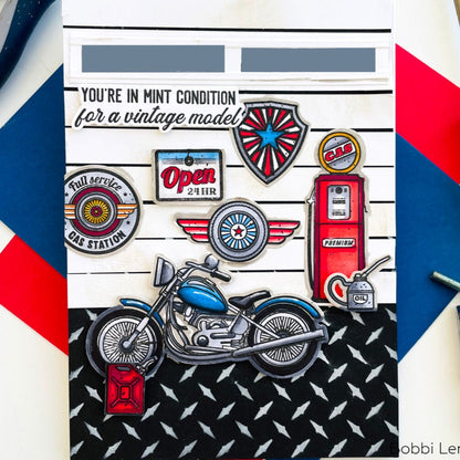 Diamond Plate - 6"x6" Background Stencil - Honey Bee Stamps