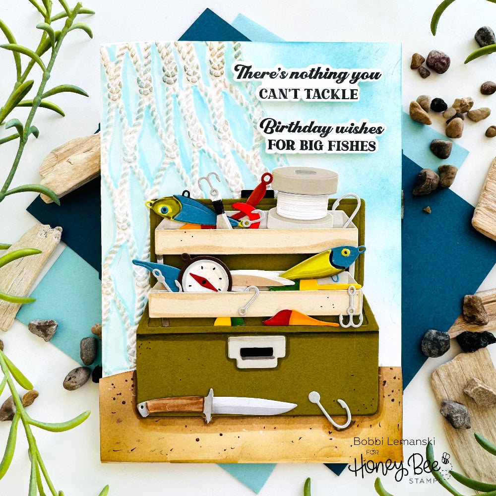 Display Box Tackle Add - On - Honey Cuts Stand - Alone Dies - Honey Bee Stamps