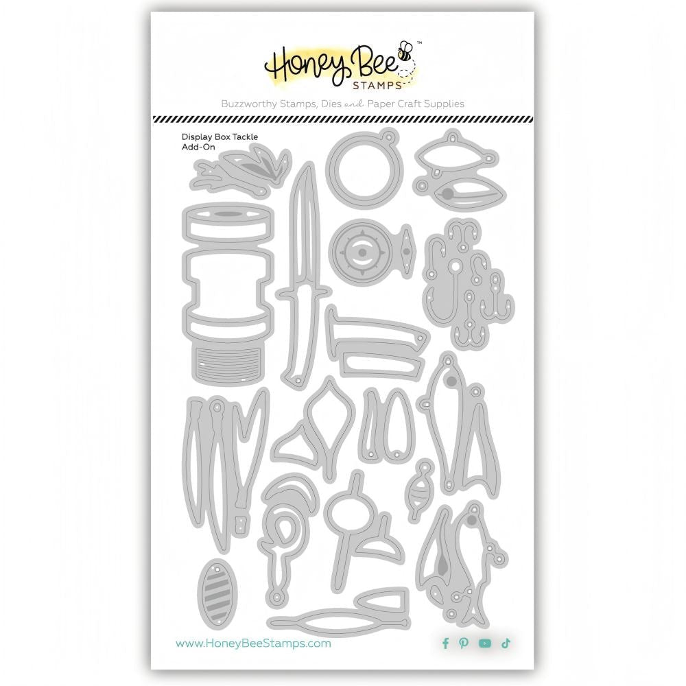 Display Box Tackle Add - On - Honey Cuts Stand - Alone Dies - Honey Bee Stamps