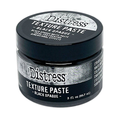 Distress Textured Paste by Tim Holtz - Black Opaque - Honey Bee Stamps