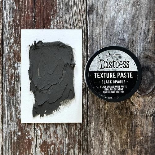 Distress Textured Paste by Tim Holtz - Black Opaque - Honey Bee Stamps