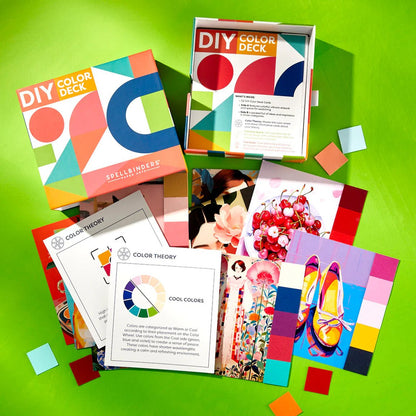 DIY Color Deck Builder Bundle - Box, Cards, 1" Paper Punch and Cardstock - Honey Bee Stamps